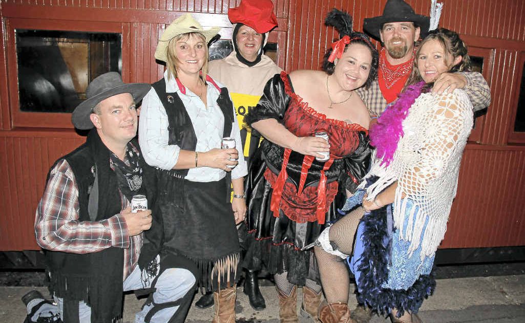Saloon girls and cowboys heading for a night of fun on board the The Valley Rattler’s Wild Wild West Gambling Train. Saloon girls and cowboys heading for a night of fun on board the The Valley Rattler’s Wild Wild West Gambling Train.